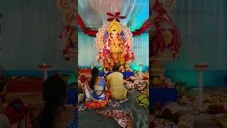 Ganesh Puja At Duliajan Bihutoli 🙏 #ganesh #shorts #shortvideo #trending #ytshorts #youtubeshorts