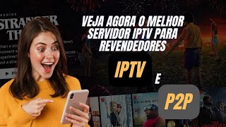 O MELHOR PAINEL DE REVENDA PÓS PAGO DE 2024 COM IPTV E P2P - LIVE 21