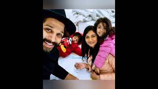 AlluArjun with his family photos