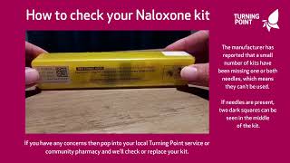 Naloxone Video Needle Demonstration