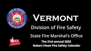 2022 Robert Howe Fire Safety Calendar - Awards