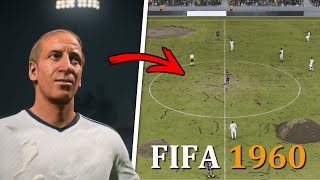 EU JOGUEI UMA PARTIDA DE FIFA EM *1960!*