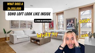 Inside a $4,950,000 Million Dollar SoHo loft  Vlog #003