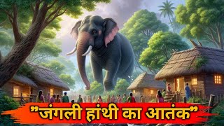 जंगली हांथी का आतंक | Buddhist Story On Wild Elephant | Best Motivational Buddhist Story