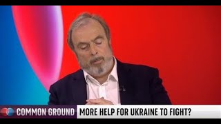 Sky News Common Ground (Apr 2022) - Peter Hitchens and Jade McGlynn - Helping Ukraine Fight?