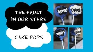 The Fault In Our Stars  TFIOS  Cake Pops | sweetco0kiepie