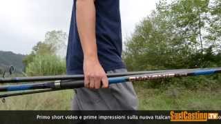 Italcanna Dynamis OTG: primi lanci | CANNE DA PESCA A FONDO E SURFCASTING  - SurfCasting TV