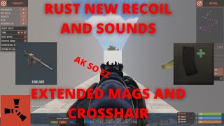 RUST NEW GUN RECOIL AND SOUND UPDATE ALL GUNS QUCK LOOK