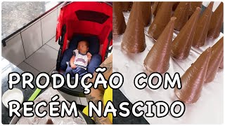 PRODUÇÃO DE DOCES ( realidade de uma mãe confeiteira ) VIDA REAL/VLOG