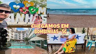 CHEGAMOS EM BOMBINHAS - SC, TOUR PELO AIRBNB E CONDOMÍNIO, FOMOS NA PRAIA E MAIS 😍|Gabi de Paula