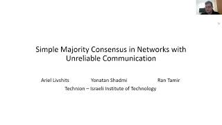 BA: Simple Majority Consensus in Networks with Unreliable Communication