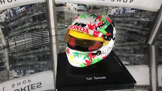 Spark 1/5 Yuki Tsunoda Alpha Tauri Formula 1 Racing Helmet Italian GP 2023