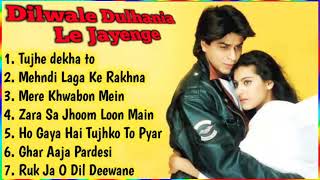 Dilwale Dulhania Le Jayenge Movie All Songs~Shahrukh Khan~Kajol~Long Time Songs @World Music Day