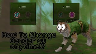 Wildcraft How To Change Gender At Anytime! || Very Useful Video || Original By Me [ Founder ]