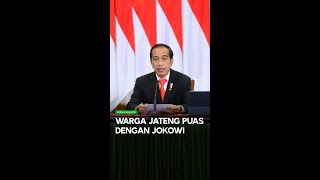 Hasil Survei Mengejutkan! 85% Warga Jawa Tengah Puas dengan Kinerja Jokowi