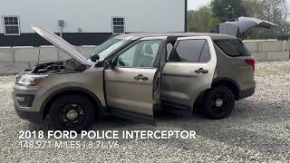 2018 Ford Police Interceptor