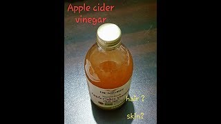 APPLE CIDER VINEGAR FOR HAIR AND FACE