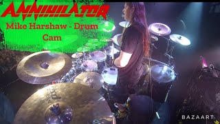 Mike Harshaw - "Brain Dance" by Annihilator Live