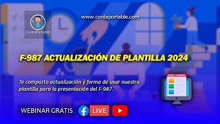 F-987 Actualización de plantilla 2024