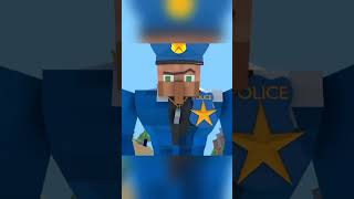 Will the child rescue from police? #shorts #minecraft #viral