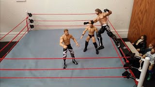 AJ Styles vs Finn Balor vs Sami Zayn (Stop Motion)