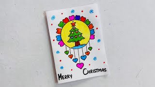 christmas card/merry Christmas card/christmas greeting card/diy Christmas card/christmas card making