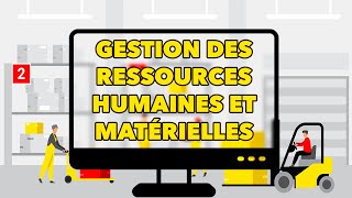 Logiciel logistique WMS : gestion des Ressources Humaines et équipements automatisés