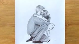 Father's Day whatsapp status 2021 || Nice status for Father's day 💕|| Beautiful Pencil sketch ❤❣||