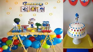 Ideias para Festa Sonic - Mamão com Açúcar