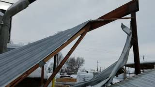 Lean-to / Canopy / Dry Shed collapse