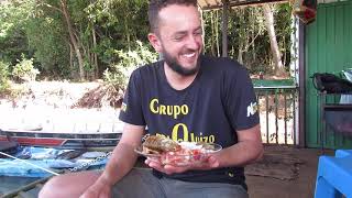 PEIXE FRITO NO FLUTUANTE RIO IVINHEMA