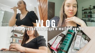 VLOG rotina real trabalhando com a internet + produtos de SKIN CARE principia e cupom de desconto