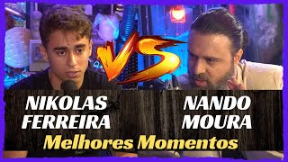 NANDO MOURA VS NIKOLAS FERREIRA | o melhor debate 2021 aconteceu em podcast