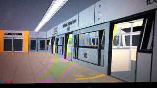 [openBVE] YSLRT [01] - Train Ride from Yishun to Northpoint