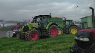 Agriculteurs en colère à Bergerac et bordeaux. 23 et 25 janvier 2024.