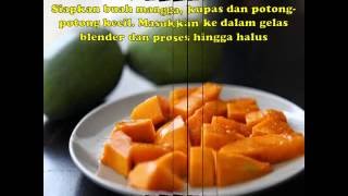 Cara Membuat Puding Mangga dengan Vla Susu