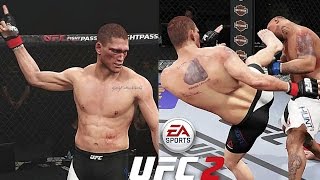 Todd Duffee -Vs- Mark Hunt EA SPORTS™ UFC® 2