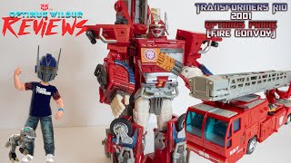 Optimus Wilbur Reviews: Transformers RID 2001 Optimus Prime (Fire Convoy)