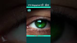 576 Megapixel की आँख | Human Eye Resolution #shorts #viralshorts #facts #viralvideo