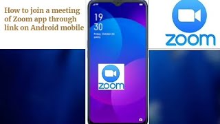 How to join a link of a meeting of Zoom App on Android Mobile without Signing up&how to change name