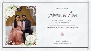 Wedding Ceremony: Jobson with Ann | 12.07.2021