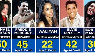 300 Famous SINGERS Died Too YOUNG Before 50 AGE