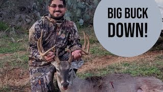 South Texas Public Land Archery Hunt at the Chaparral WMA!  First Public Land Whitetail Deer Down!