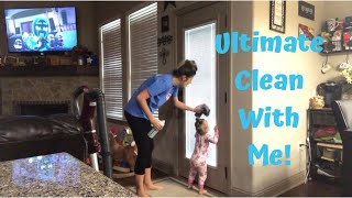 Ultimate Clean With Me| Cleaning Motivation|Vlogtober Day 30