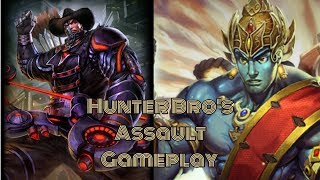 Smite: Assault Gameplay with Hou Yi(Me) & Rama (Crazy8)- We can't hit autos XD Good times