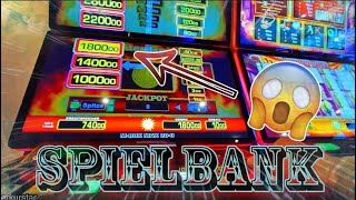 SPIELBANK💥SO VERSCHWENDET MAN SEIN GELD💥Risikoleiter💥10 Euro💥20 Euro💥unglaubliche AUTOMATEN