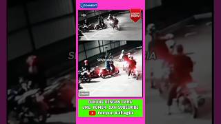 Komplotan curanmor lari kocar kacir dan melepas motor curian nya #shorts3