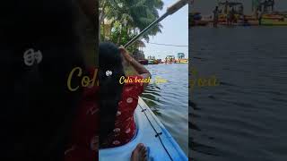 Cola Backwaters Kayaking #nature #travel #goa #kayaking #colabeach