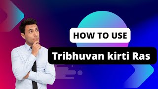 How To Use Tribhuvan Kirti Ras?#ayurveda #ayurvedic