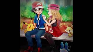 Ash X Serena edit - Ash X Serena love story 💕 - Ash X Serena 🥰 - #ashxserena#status#pokemonxy#viral